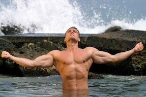 strong man naturally increased power