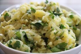 boiled turnips with herbs to enhance