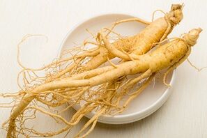 Ginseng root to increase power