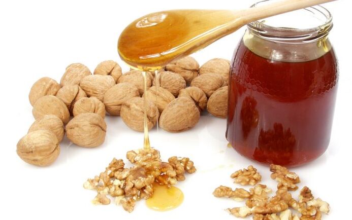 walnuts and honey to increase potency